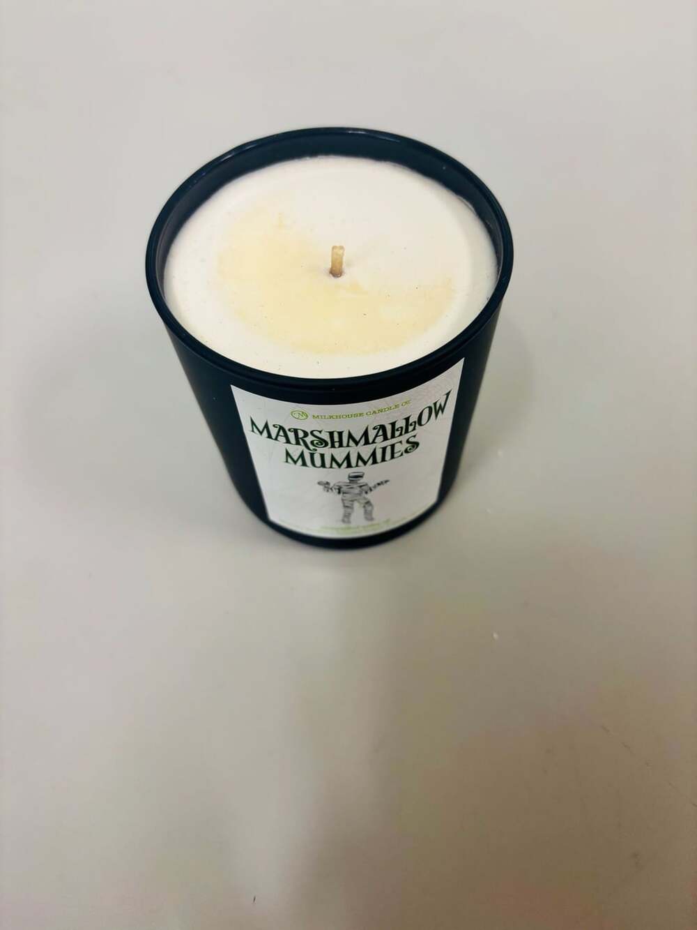 Milkhouse Candle Co. NWT Marshmallow Mummies Scented Candle